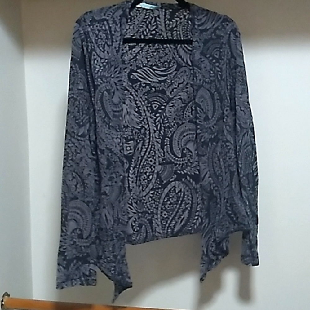 Women's see-through blouse.